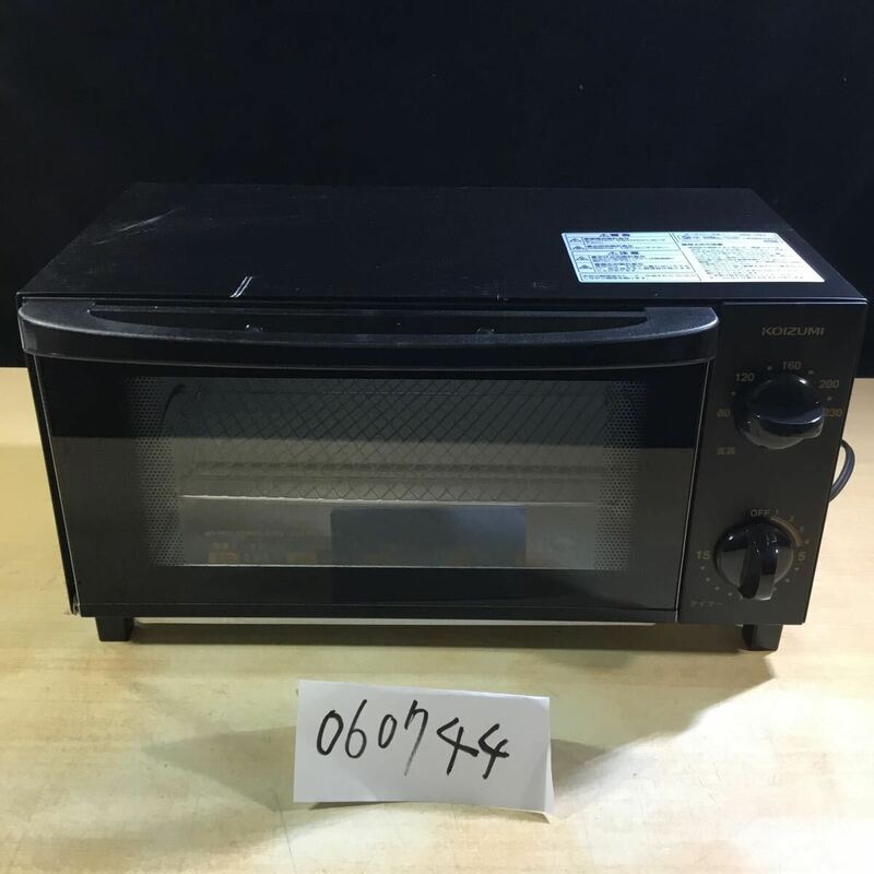 送料無料（060744F）オーブントースター コイズミ KOIZUMI KOS-1027ブラック トースト 1000W 