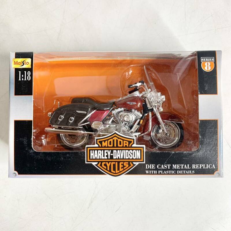 マイスト ハーレーダビッドソン 1/18 2000 FLHRC Road King Classic ダイキャスト Maisto HARLEY-DAVIDSON シリーズ8