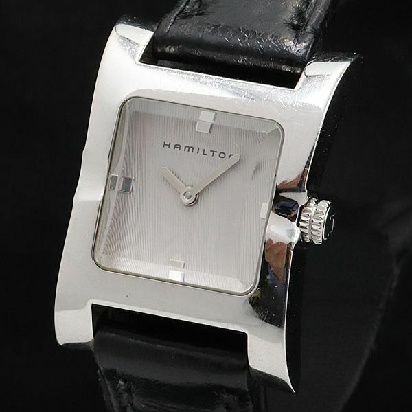 1円 稼働 ハミルトン ローナ QZ 000150 ホワイト文字盤 レディース腕時計 KMR 3792000 6TLG