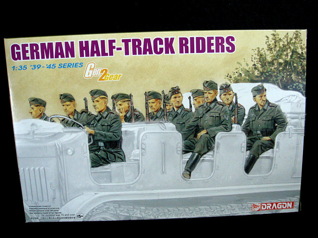 6671 0508 dragon german half-track riders フィギュア 人形 10体 ドラゴン ドイツ ハーフトラッククルー 乗員 サイバーホビー cyberhobby