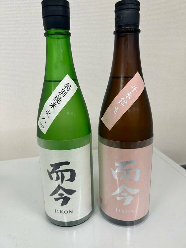 而今 純米吟醸 千本錦生 720ｍｌ ＆ 特別純米 火入720ml　各1本ずつ　　合計2本セット　日本酒　新品未開封 