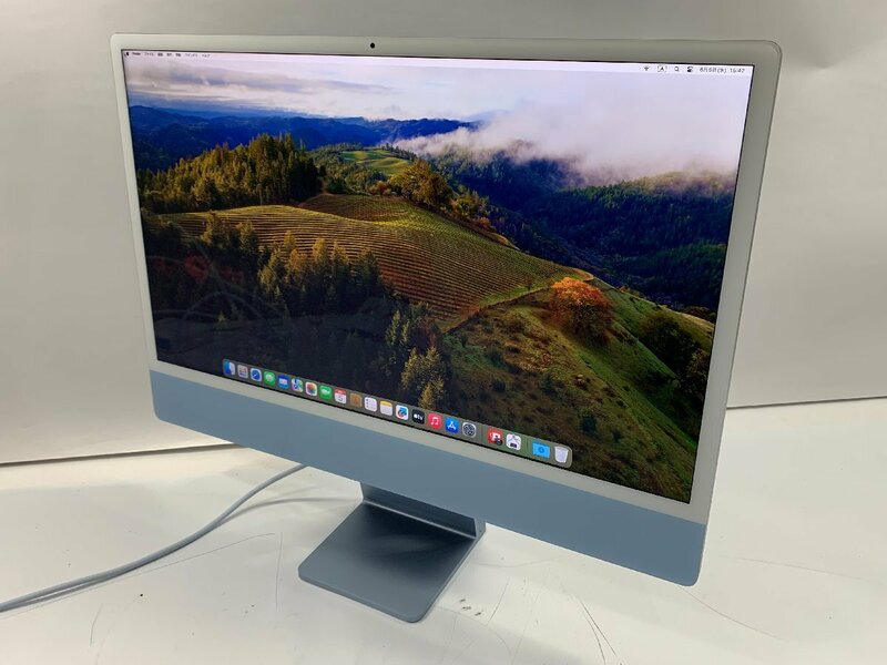 Apple iMac A2439 (24-inch, M1,2021) ブルー [Dmc]