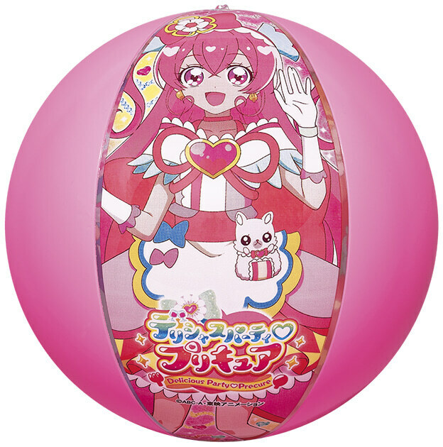 デリシャスパーティープリキュア　ビーチボール　40cm 空気ビニール　空ビ