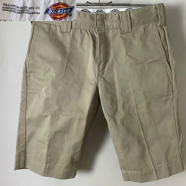 ★【希少 国内正規品 Y2K】 00s ビンテージ Dickies ディッキーズ WD874-H5 ショート パンツ ハーフ ショーツ 短パン W30 W82cm ベージュ系