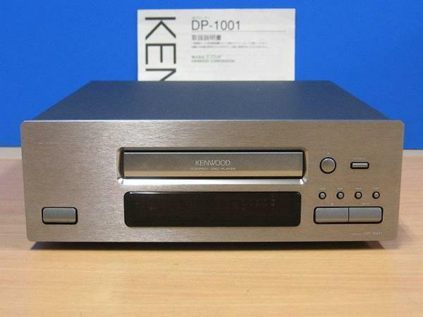 KENWOOD★良品 メンテ済 動作良好★高音質 K's CDプレーヤー★取説付★DP-1001