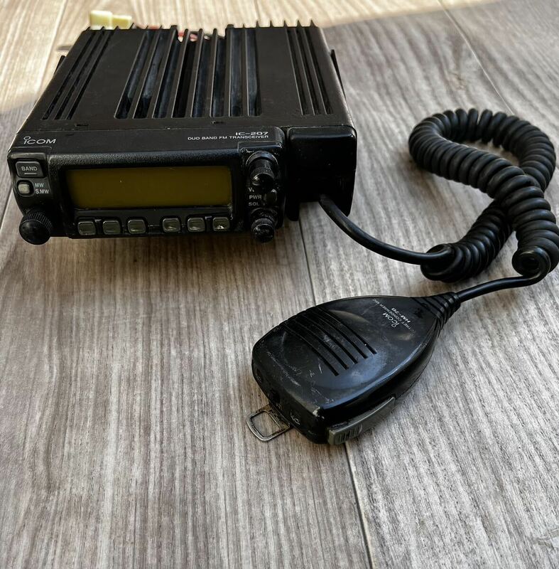 ICOM トランシーバー 無線機 IC-207 現状品 