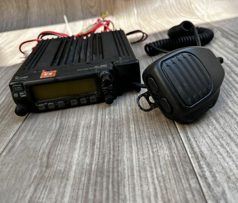 中古 ICOM トランシーバー 無線機 IC-207 現状品 
