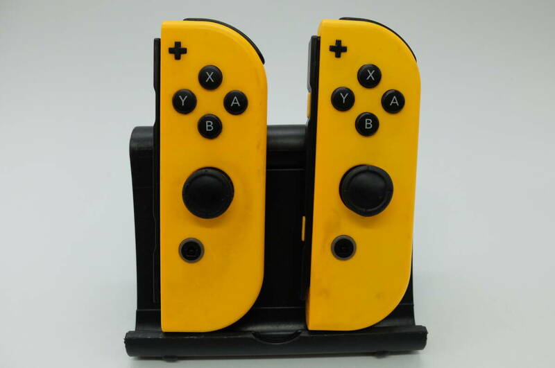 ☆ジョイコン右2本セット☆ #12043 NINTENDO Joy-Con ニンテンドー ジョイコンのみ 右のみ オレンジ系 動作確認× 中古 現状品