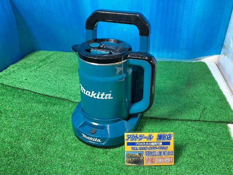 【中古】 makita マキタ　36V (18V+18V)　充電式ケトル　KT360D 【博多店】 コードレス　湯沸し器　容量：0.8L　キャンプ レジャー にも！