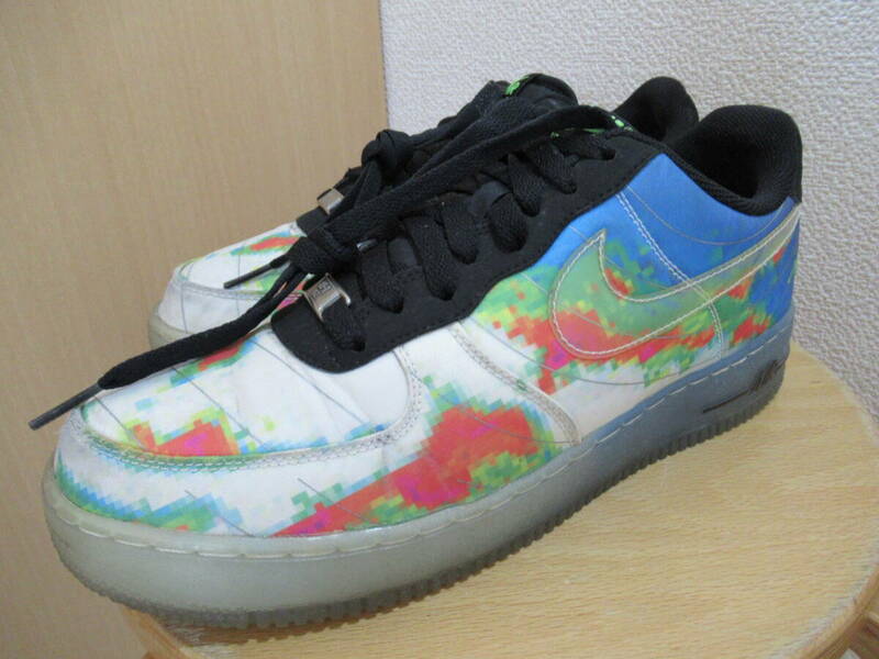 ★NIKE　ナイキ　AIR　FORCE 1　エアー　フォース 1　アース（地球）599457-100　27.5ｃｍ★