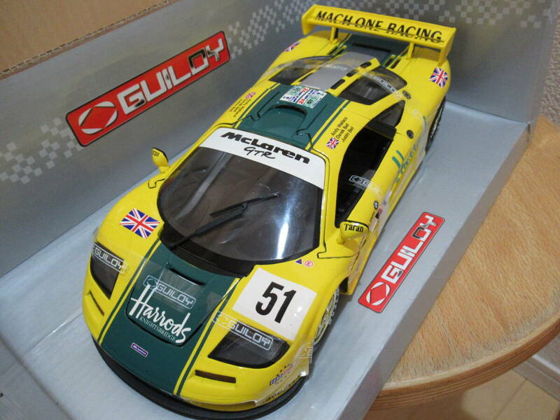 ★Guiloy　ギロイ　1/18　マクラーレン　F1　ハロッズ　GTR　1995年　ル・マン　24ｈ★