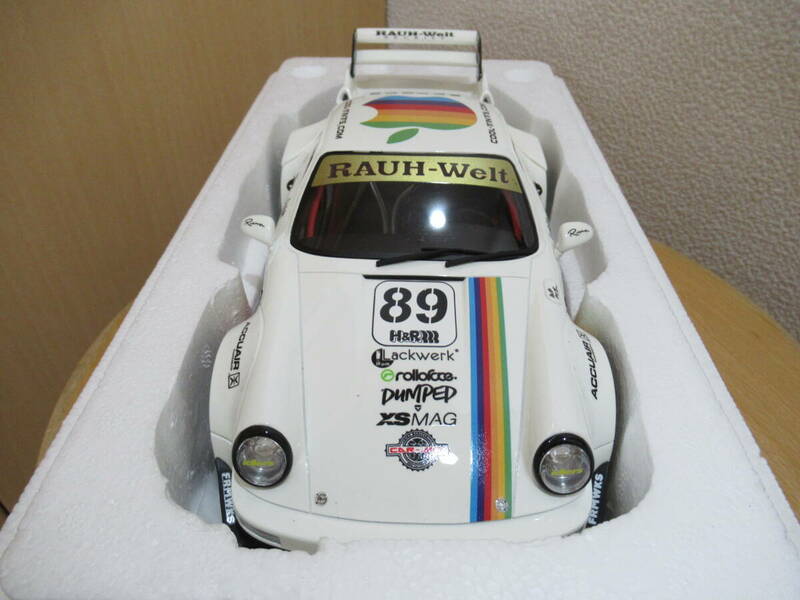 ★GT-Spirit　1/18　ポルシェ　964　RWB　RAUH-Welt　Hybrid　964　#89　APPLE★