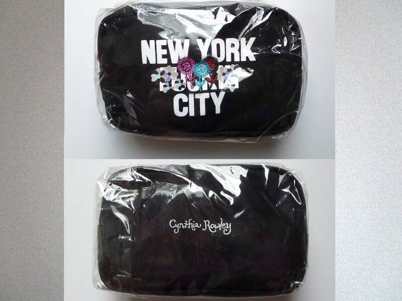 Cynthia Rowley New York Fuckin City シンシア ローリー ニューヨーク シティ ミニポーチ バッグ / トラベル / コスメ / 小物入れ / 花柄