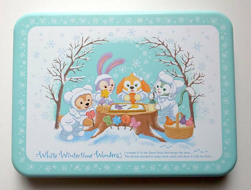 Duffy and Friends White Wintertime Wonders Tokyo Disney Sea ダッフィーアンドフレンズ 空き缶 小物入れ ケース ディズニーシー