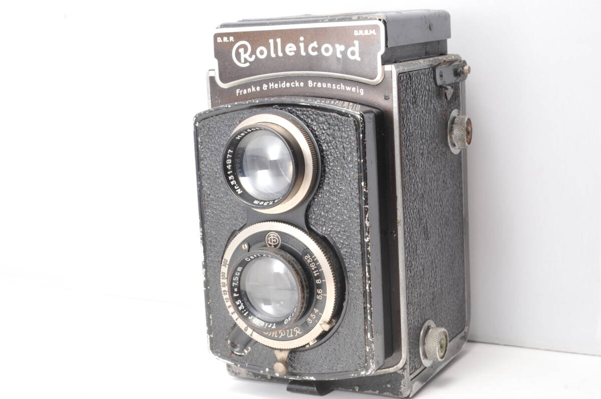 〓人気カメラ〓ローライ Rolleicord Carl Zeiss Jena Triotar 7.5cm F3.5