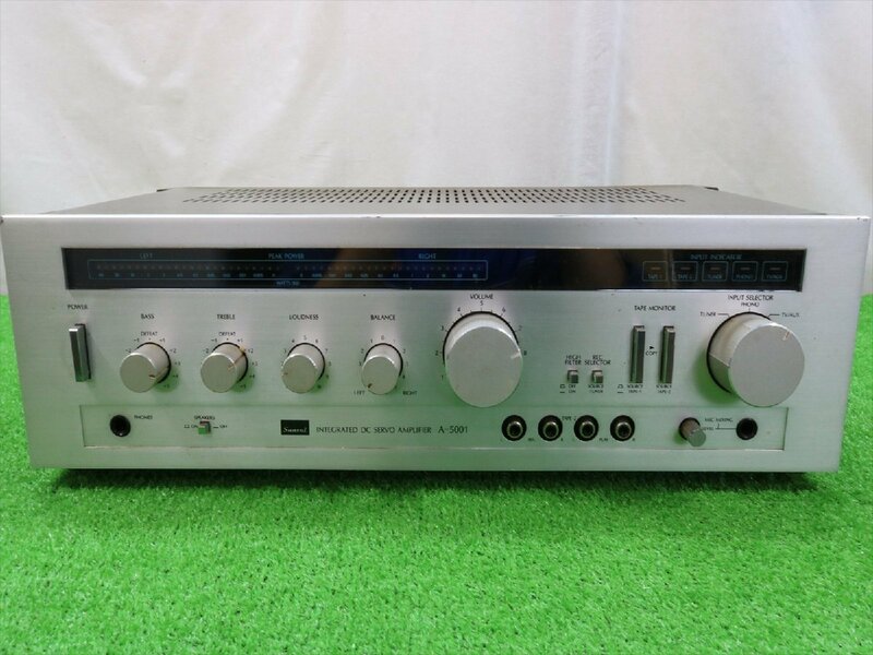 ◇SANSUI　サンスイ　アンプ　A-5001　ジャンク　コード切れ　要リペア◇24-06-G105