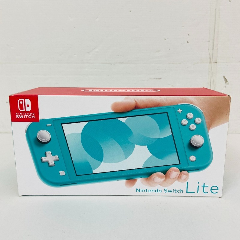 04w0034 ■ 【1円～】Nintendo Switch Lite ターコイズ HDH-S-BAZAAA 中古品
