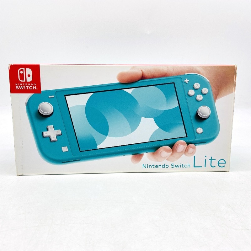 04wy0244□【1円スタート】 Nintendo Switch Lite ターコイズ HDH-S-BAZAA [任天堂/ニンテンドー/スイッチ] 中古品