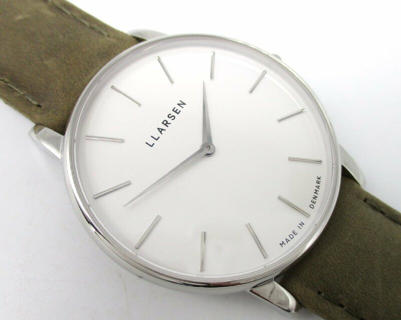 ■LARS LARSEN ラースラーセン エルラーセン■未使用■オリバー LL147SWFR■税別25,000円■メンズ腕時計