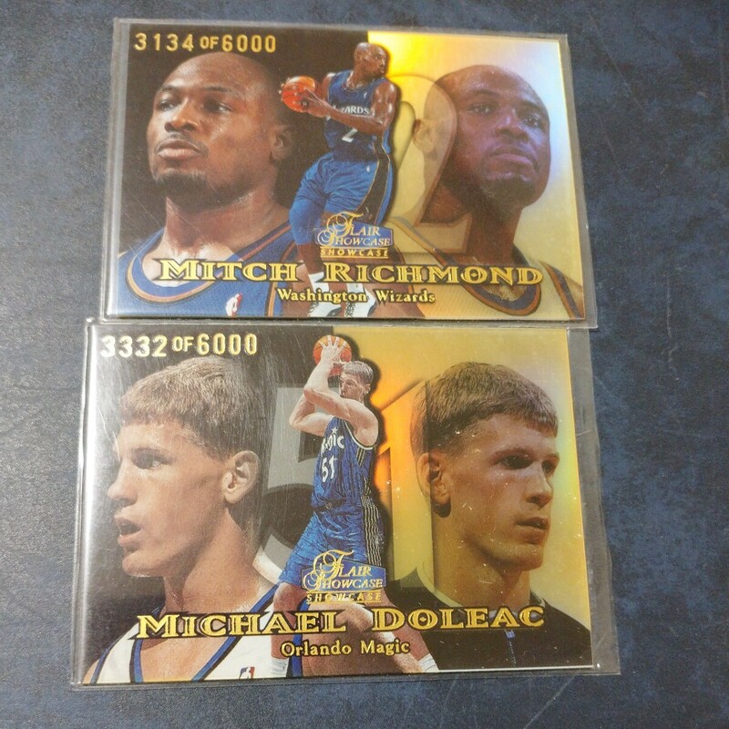 1998-99 Flair Showcase ROW1 2枚セット Richmond/Doleac