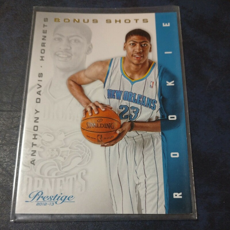 【Anthony Davis】2012-13 Prestige Bonus Shots Gold RC 92/249