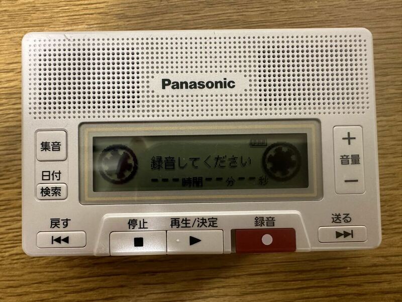 Panasonic パナソニック ICレコーダー RR-SR350 現状品 ※通電動作確認