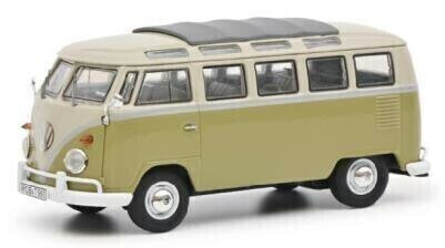 【シュコー】 1/43 1/43 VW T1b サンバ green/grey [450359200]★未開封新品！