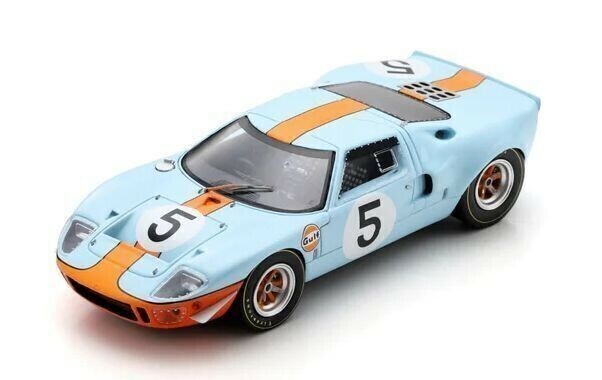 【スパーク】 1/43 フォード　GT40 No.5 1st 6H Watkins Glen 1968J. Ickx - L. Bianchi [US253]★未開封新品！