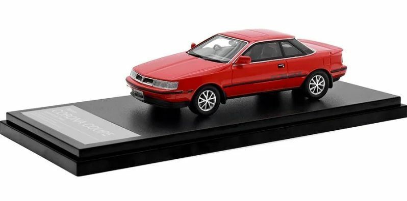 【ハイストーリー】 1/43 トヨタ　コロナ　クーペ 2000 GT-R (1985) スーパーレッドⅡ [HS455RE]★未開封新品！