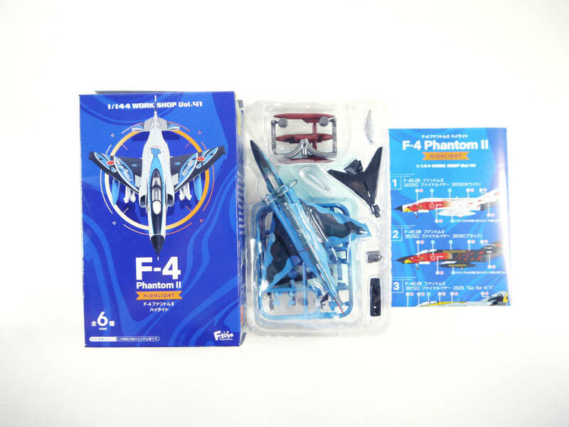 f F-toys F-4 ファントムⅡ ハイライト 5．RF-4E ファントムII 501SQ ファイナルイヤー 2020(洋上迷彩) フィギュア