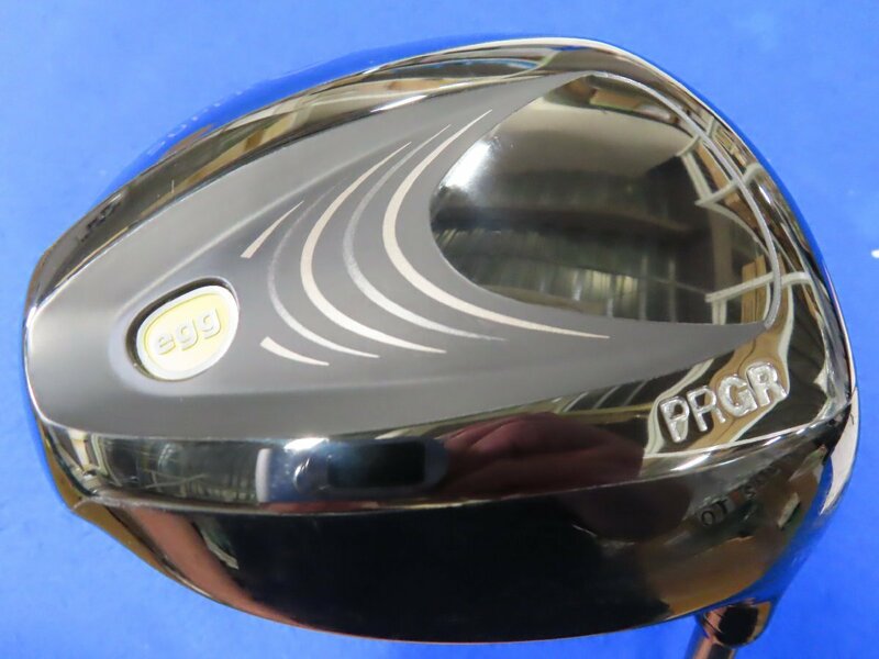 【中古】PRGR　高反発モデル　2022　SUPER egg（スーパーエッグ）ドライバー（10.5°）【R/M37】専用カーボンシャフト★ヘッドカバーなし