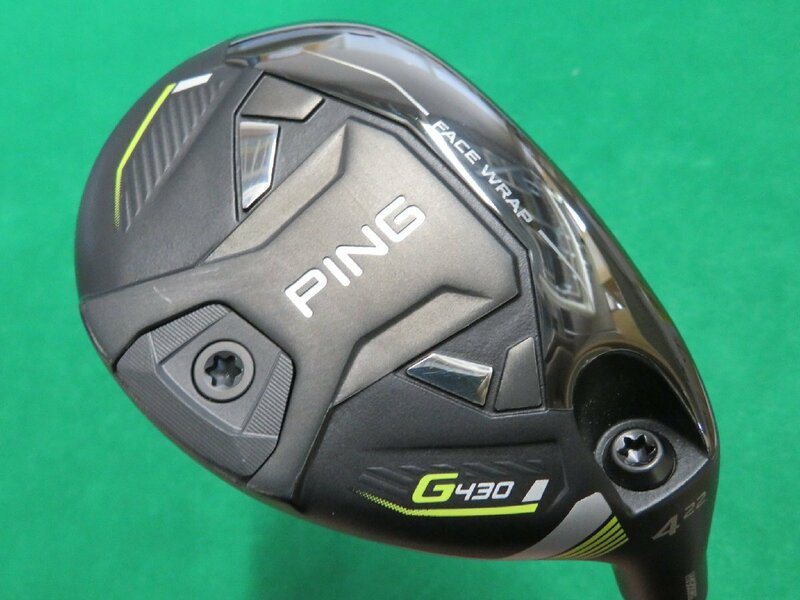 【中古・良品】 PING　ピン　2023　G430　ハイブリッド（ユーティリティ） #4 （22°） 【SR】　ALTA　J-CB　BLACK　HC付き