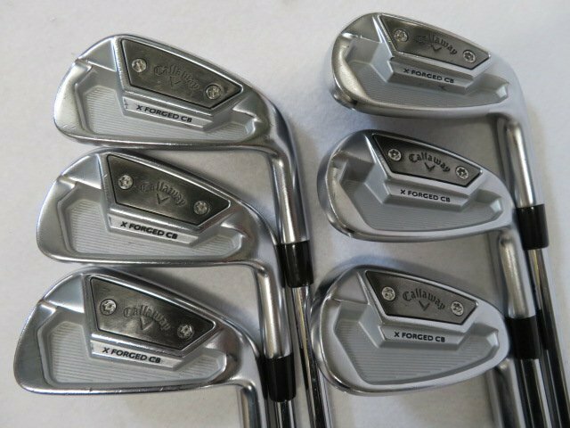 【中古 訳あり】キャロウェイ　2021モデル　Ｘ　ＦＯＲＧＥＤ　ＣＢ　アイアン　６本（５～P）　Ｓ　NSPRO Modus3 TOUR120