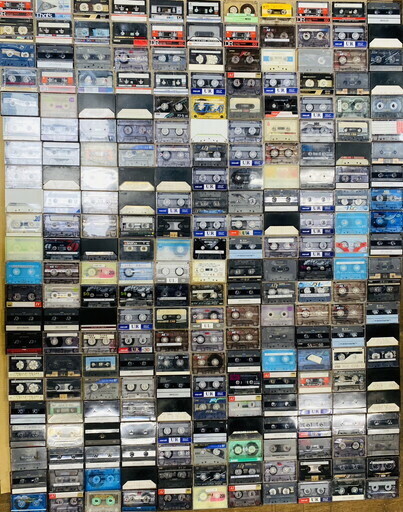 【サ-5-62】100 録音済カセットテープ 大量まとめて 計242本 ハイポジ多数 SONY/maxell/TDK ノーマルポジション 動作未確認 ジャンク品