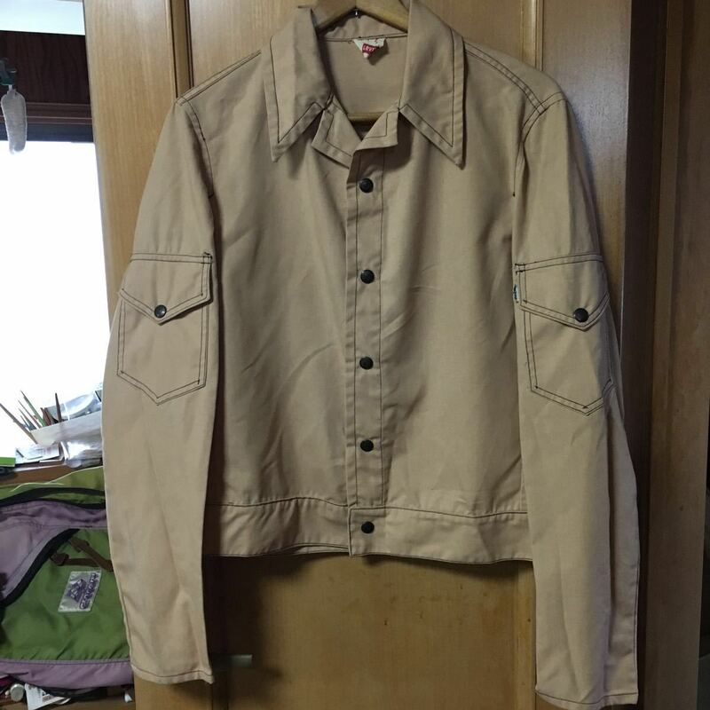 70s デッドストック Ｌevis ビッグE ジャケット