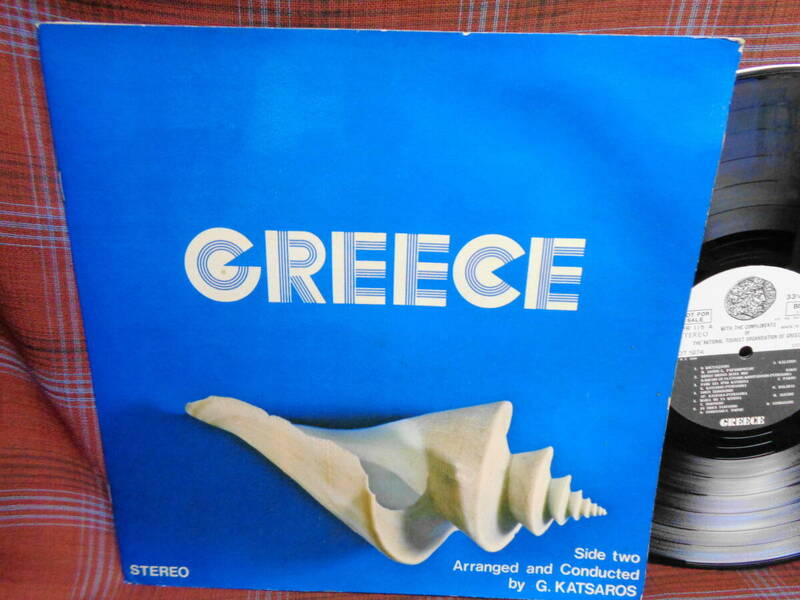 L#4532◆LP◆ GREECE POPULAR MUSIC イョールゴス・カトサロス ギリシャ 非売品 EOT 1974