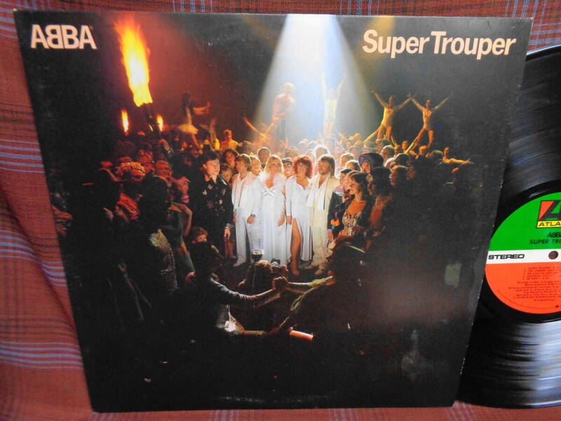L#4584◆LP◆ アバ - スーパー・トゥルーパー US盤 ABBA Super Trouper ATLANTIC SD 16023