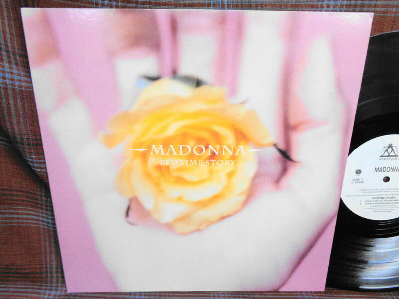 L#4619◆12inch◆ マドンナ ベッドタイム・ストーリーズ MADONNA Bedtime Story MAVERICK 0-41895