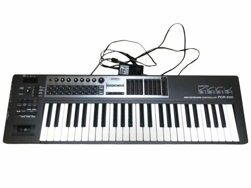 Roland EDIROL MIDI KEYBOARD CONTROLLER PCR-500 キーボード コントローラー 49鍵 鍵盤 楽器 ローランド