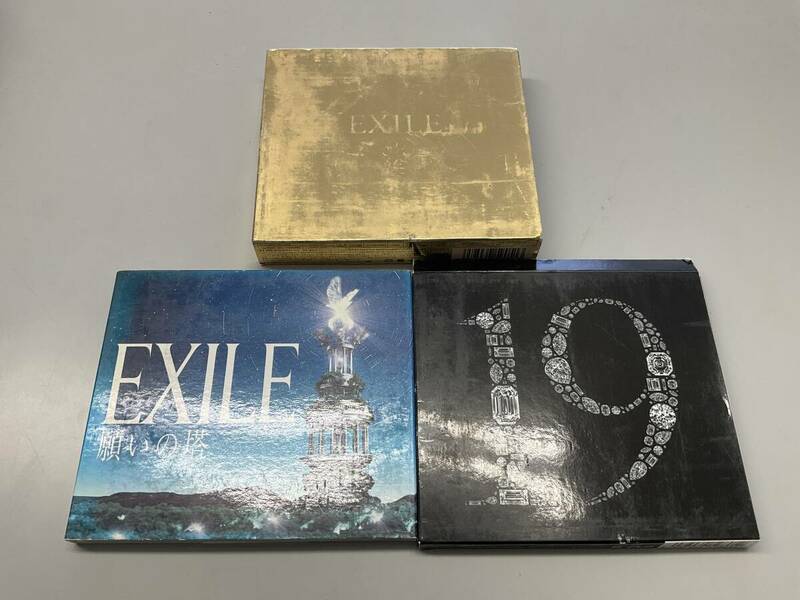 ★ EXILE 【EXILE / EXILE JAPAN】【EXILE ATSUSHI / Solo】4枚組／【願いの塔】／【19】