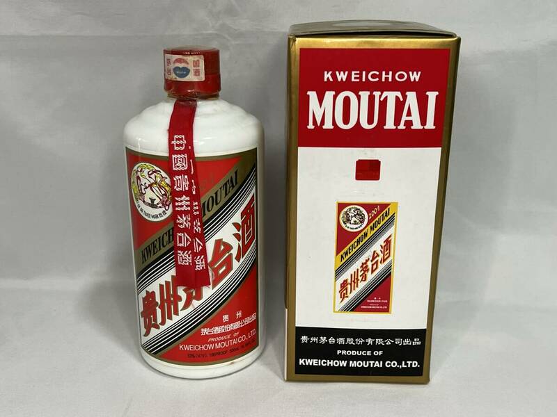 マオタイ② 貴州茅台酒 KWEICHOW MOUTAI 未開栓 53％ 500ml 2001年 古酒 892g