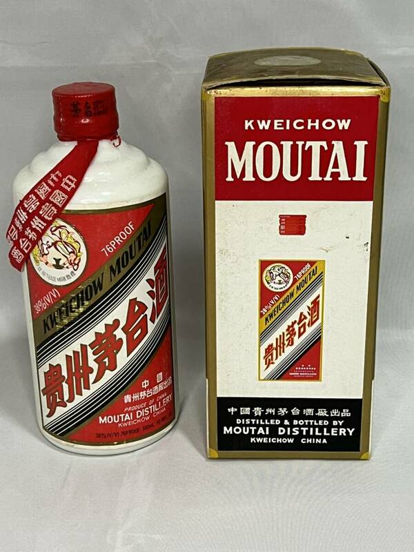 マオタイ④ 貴州茅台酒 KWEICHOW MOUTAI 未開栓 38％ 500ml 1995年 古酒 952g