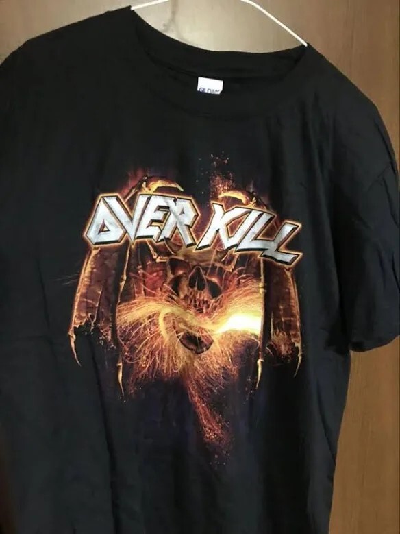 OVER KILL オーヴァーキル Tシャツ L メタル overkill