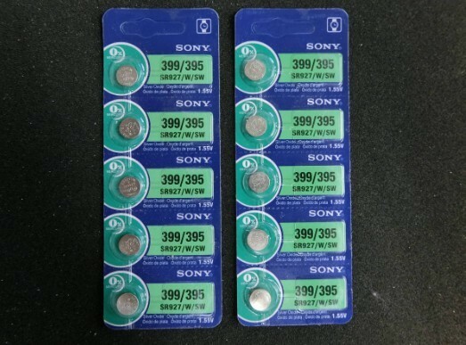 10個セット　SONY　ソニー　 SR927SW 時計用電池　腕時計　酸化銀電池　コイン型リチウム電池　ボタン電池　コイン電池 
