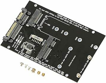 SATA M.2 NGFF SSD & mSATA SSD → 2.5 インチ SATA 3.0 変換 アダプター 2 i