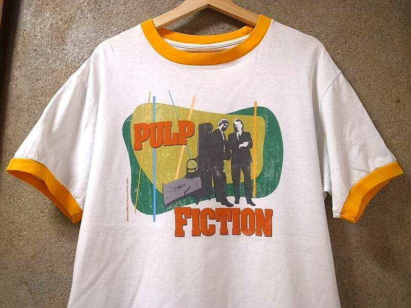 00s PULP FICTION パルプフィクション 映画 ムービーTシャツ 2007年製 リンガー /ビンテージ 90s タランティーノ ナチュラルボーンキラーズ