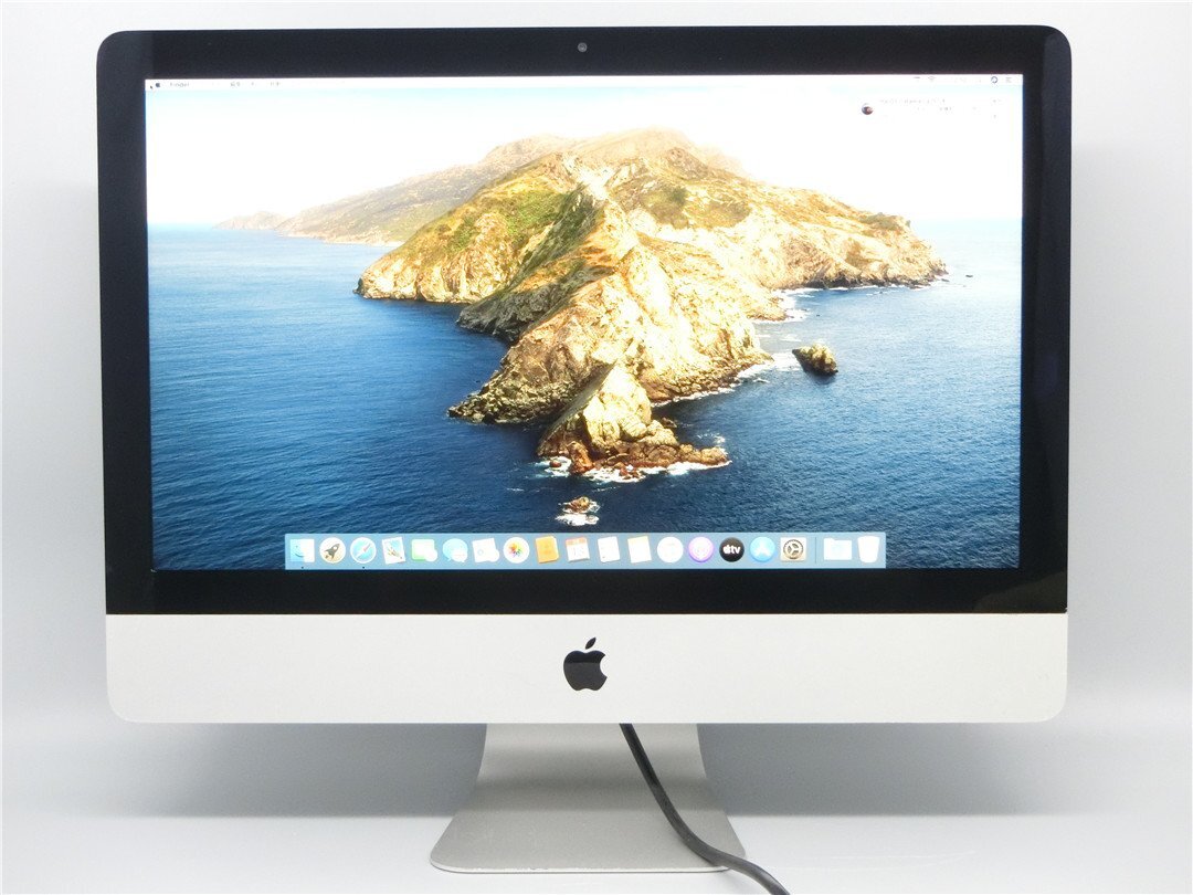 中古品　Apple iMac (フルHD, 21.5-inch, 2012) A1418 Core i5(3470S)/2.9GHz RAM:8GB/高速SSD512 　OS　Catalina10.15.7
