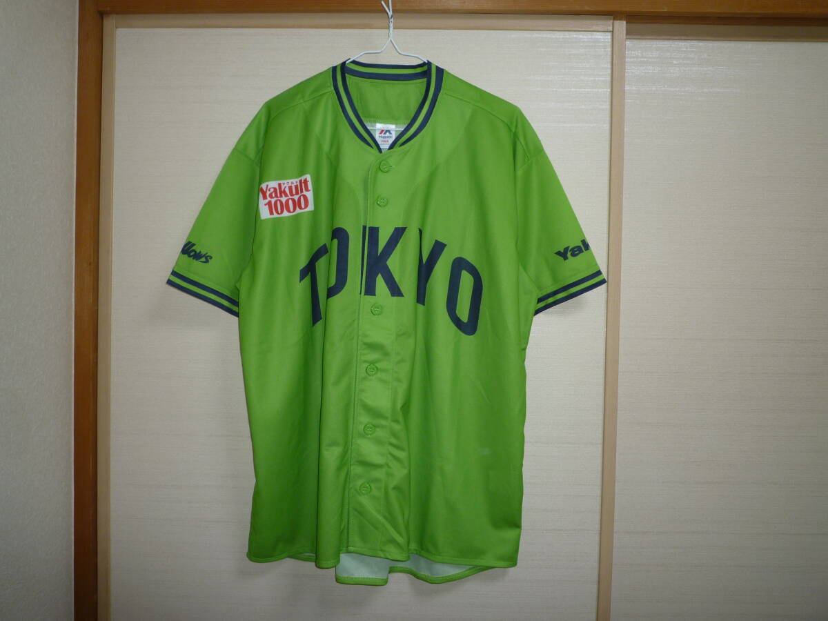 マジェスティック 東京ヤクルトスワローズ シャツ フリーサイズ