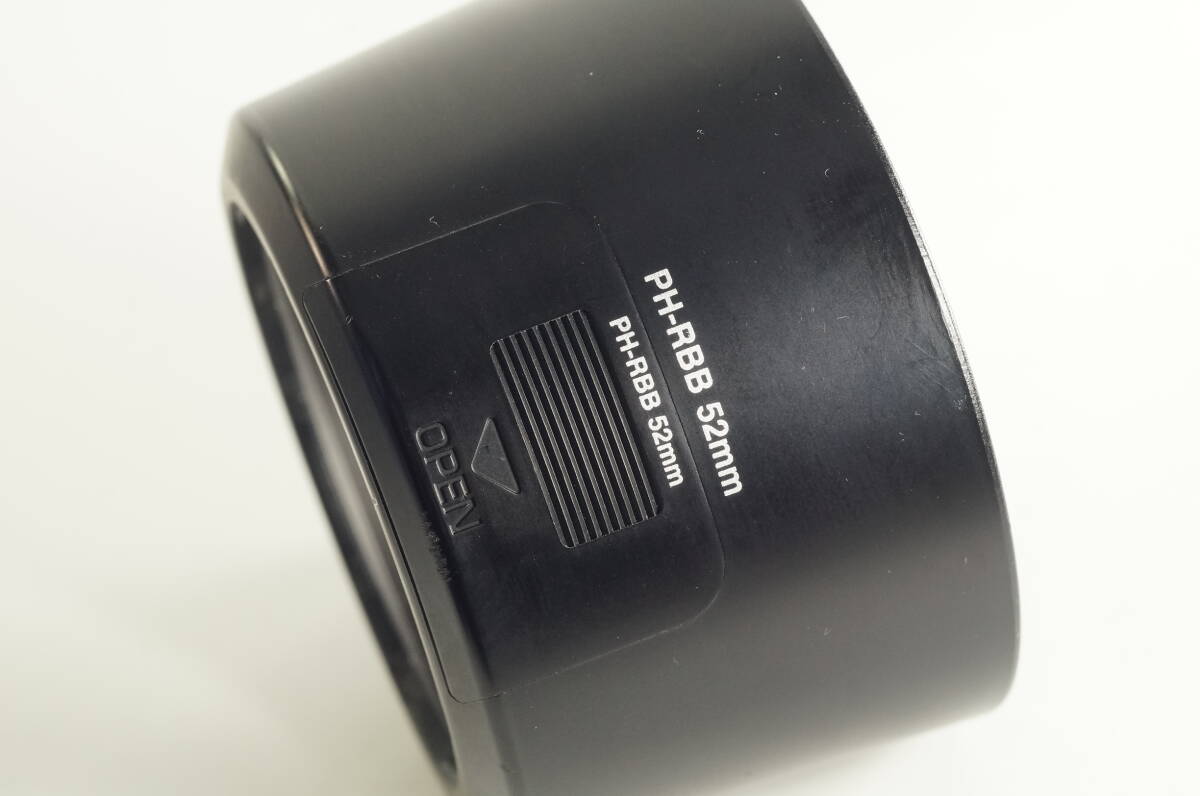 影JG【並品 】PENTAX PH-RBB52mm DA50-200mm F4-5.6ED用 ペンタックス レンズフード
