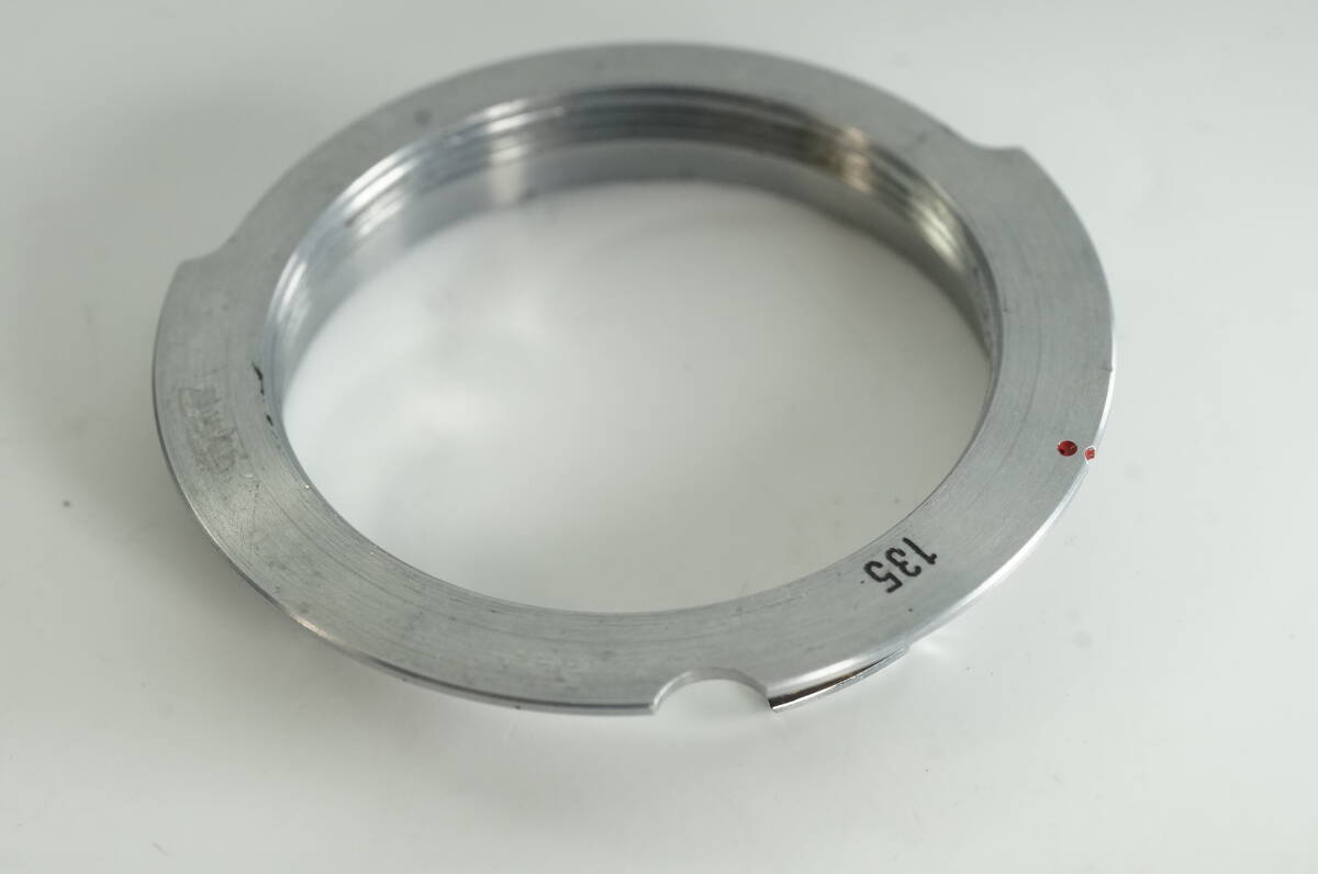 蓋YG『キレイ』メーカー不明 L３９-Mマウント M-L リング 135㎜ 用 マウントアダプター